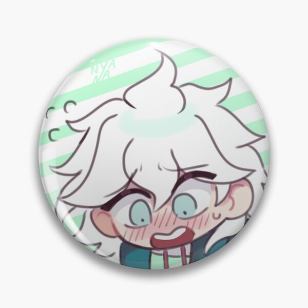 Item preview, KomaHinaNami Pin/Sticker: Nagito Komaeda designed and sold by Nyanabo.