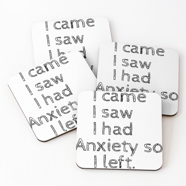 Item preview, Womens girls I came I saw I had Anxiety so I left designed and sold by hassbelo.
