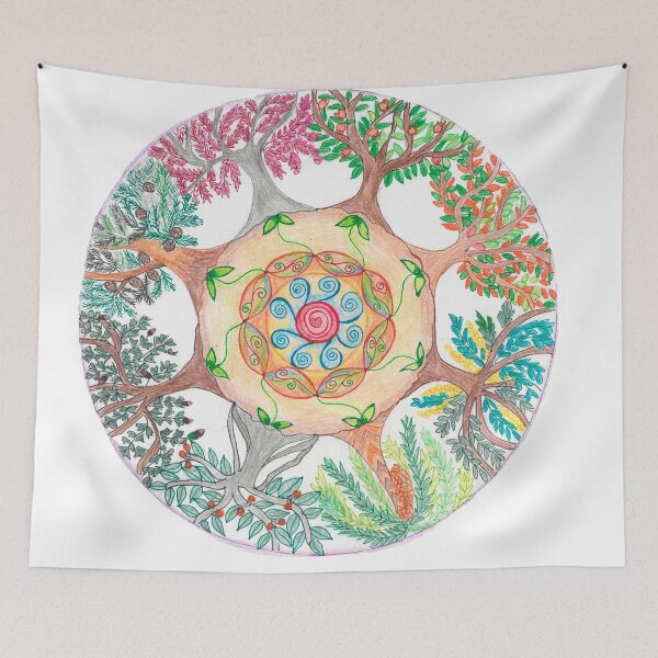 Item preview, Mandala The Union of Nature designed and sold by CarlaBedia.