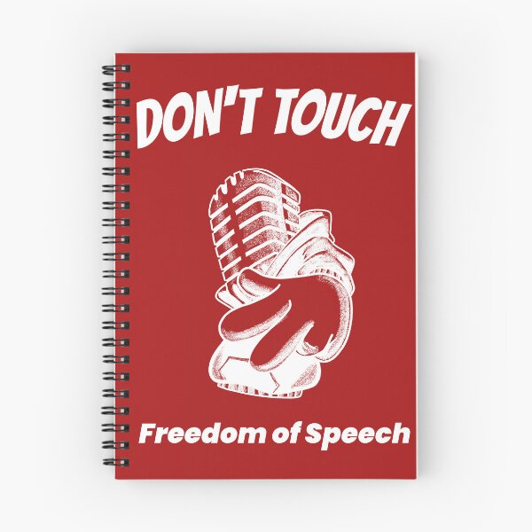 Item preview, Don´t Touch - Freedom of Speech designed and sold by Rebel-Design.