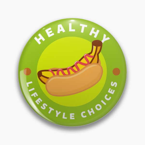 Item preview, Healthy Lifestyle Choices Banana Hotdog designed and sold by Jimbob's Lost The Plot.