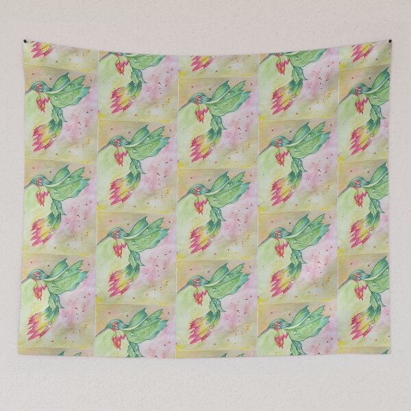 Item preview, Birdwatching, Colourful Green Peacock Art Work. designed and sold by MariyMart.