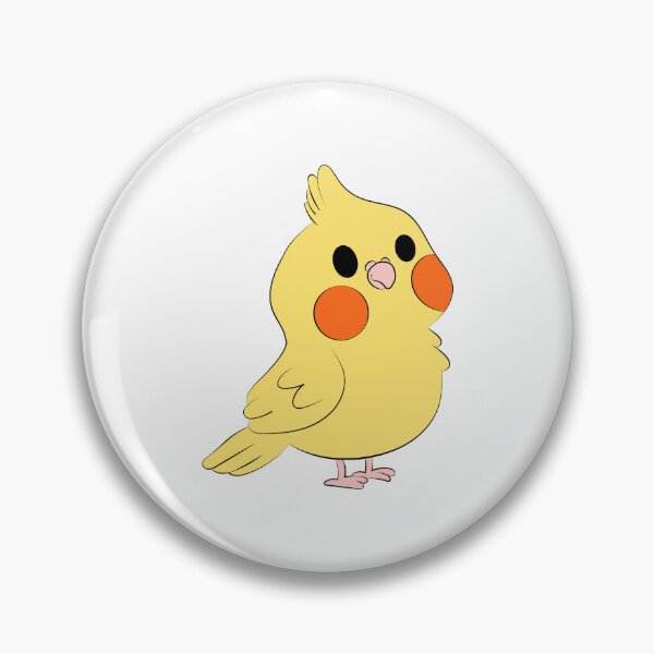 Item preview, Chubby Lutino Cockatiel  designed and sold by istoriadesign.