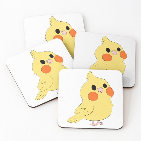 Item preview, Chubby Lutino Cockatiel  designed and sold by istoriadesign.