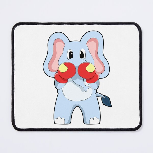 Item preview, Elephant at Boxing with Boxing gloves designed and sold by Snabdesign84.