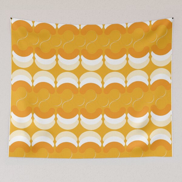 Item preview, Yellow geometrical shape pattern designed and sold by Anchorbutterfly.