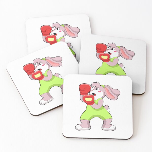 Item preview, Rabbit at Boxing with Boxing gloves designed and sold by Snabdesign84.