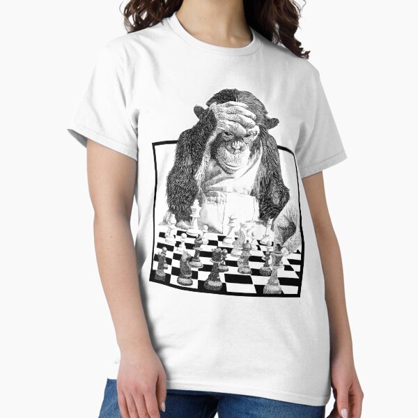 Item preview, Monkey Playing Chess designed and sold by Will Sparks.