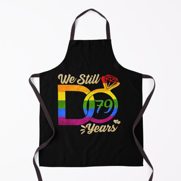 Item preview, WE STILL DO WEDDING ANNIVERSARY LGBTQ PRIDE RAINBOW 79 YEARS designed and sold by sobriowslen.