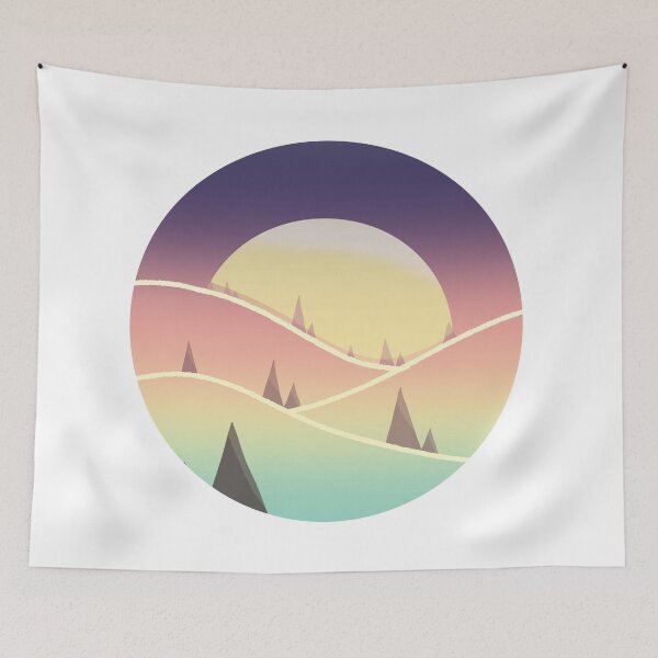 Item preview, Hillside Sun designed and sold by limonlaur.