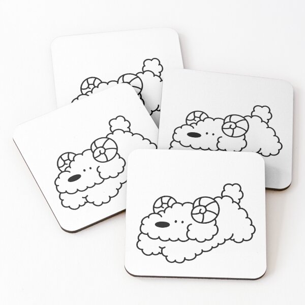 Item preview, Fluffy ram dog designed and sold by Thing3of4girlie.