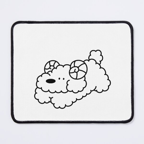 Item preview, Fluffy ram dog designed and sold by Thing3of4girlie.