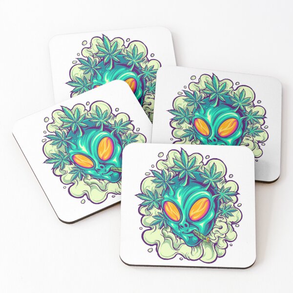 Item preview, Alien Head Weed PLants Hair Smoke designed and sold by Romeo Store⭐⭐⭐⭐⭐.