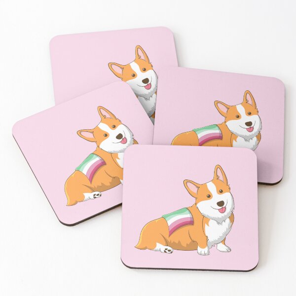 Item preview, Pride Corgi Abrosexual designed and sold by NLDStudios.