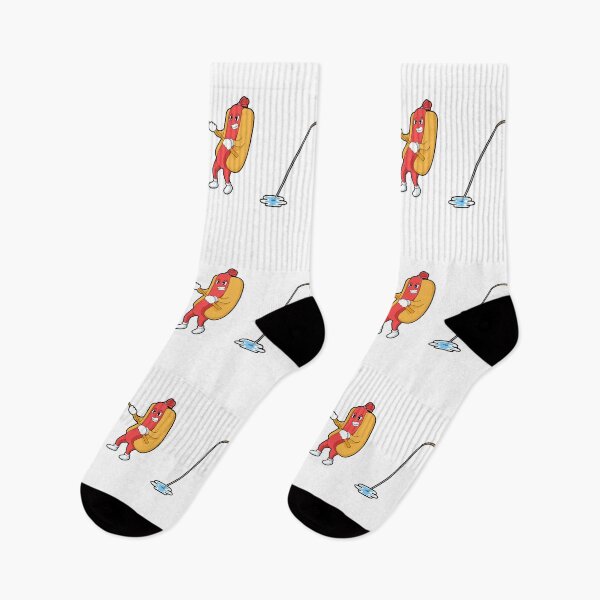 Item preview, Hotdog at Fishing with Fishing rod designed and sold by Snabdesign84.