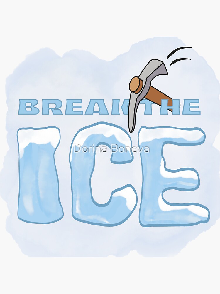 break the ice, clipart