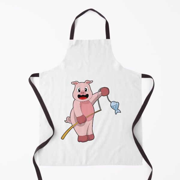 Item preview, Pig Angler Fish Fishing designed and sold by Snabdesign84.