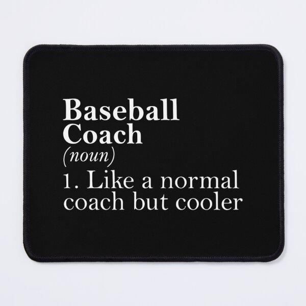 Artikelvorschau, Geschenk für Baseballtrainer-Definitions-lustiger Baseballtrainer-Aufkleber entworfen und verkauft von laureljusjv.