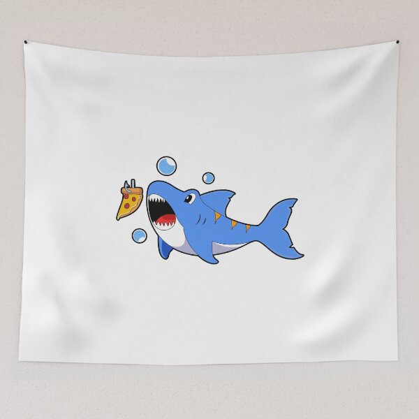 Item preview, Shark Pizza  designed and sold by Snabdesign84.