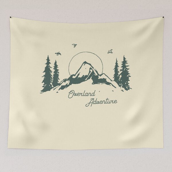 Item preview, Overland Adventure Men's And Women's Mountain Landscape  designed and sold by OliviaGbyKyro.