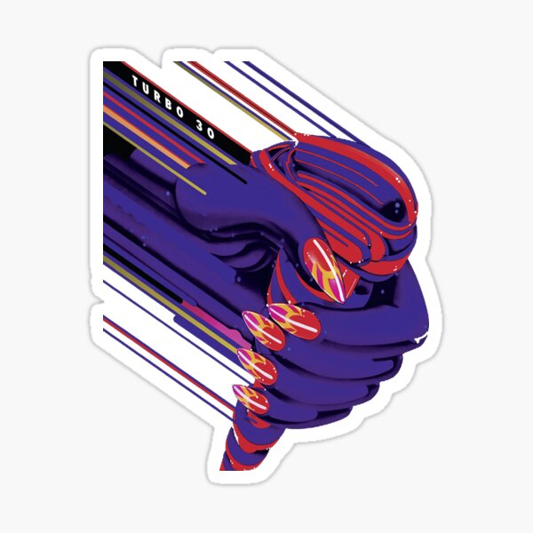 "hand turbo judas priest best selling" Sticker by Rincon0 Redbubble