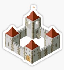 Medieval castle Sticker