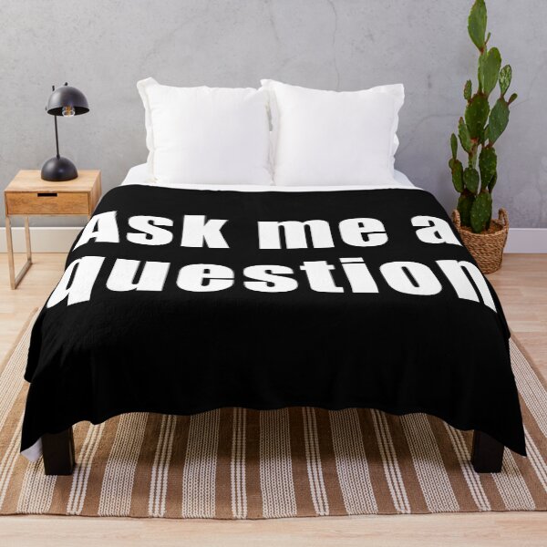 Item preview, Ask me a question designed and sold by Scat the cat.
