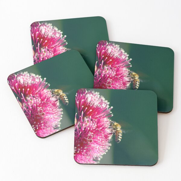 Item preview, Bee Drawn to a Flowering Gum Tree designed and sold by imaginethis.