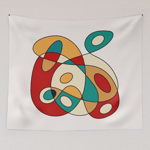 Item preview, Surreal Amoeba #10 (Miro Inspired) designed and sold by Texterns.