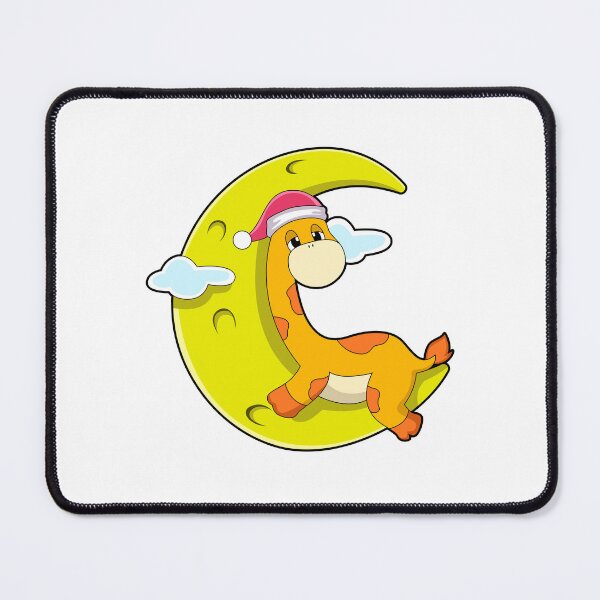 Artikelvorschau, Giraffe beim Schlafen mit Mond entworfen und verkauft von Snabdesign84.