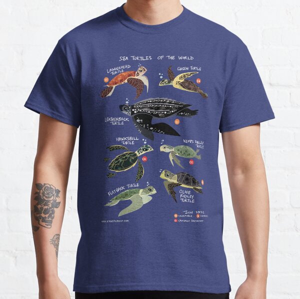 Sea Turtles of the World Classic T-Shirt