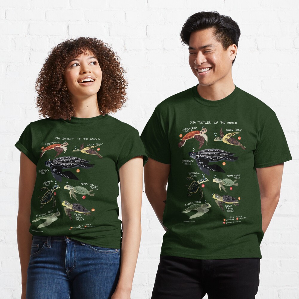 Global Sea Turtle Short Sleeve T-Shirt