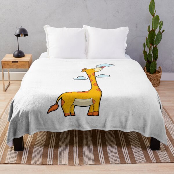 Aperçu de l'œuvre Giraffe with Clouds créée et vendue par Snabdesign84.