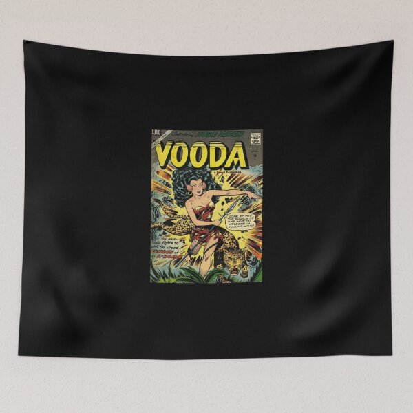 Item preview, Vooda Comic Book Title Page Vintage Poster designed and sold by addeoovrteqt.