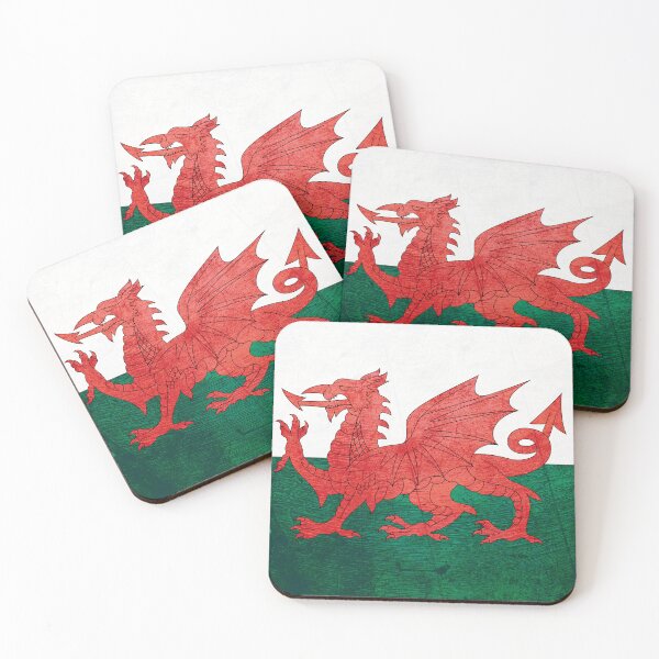 Item preview, Old Classic welsh Flag Wales designed and sold by EpicMaps.