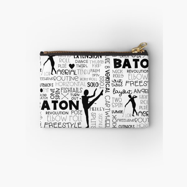 Item preview, Baton twirling word cloud designed and sold by Peppermintmama.