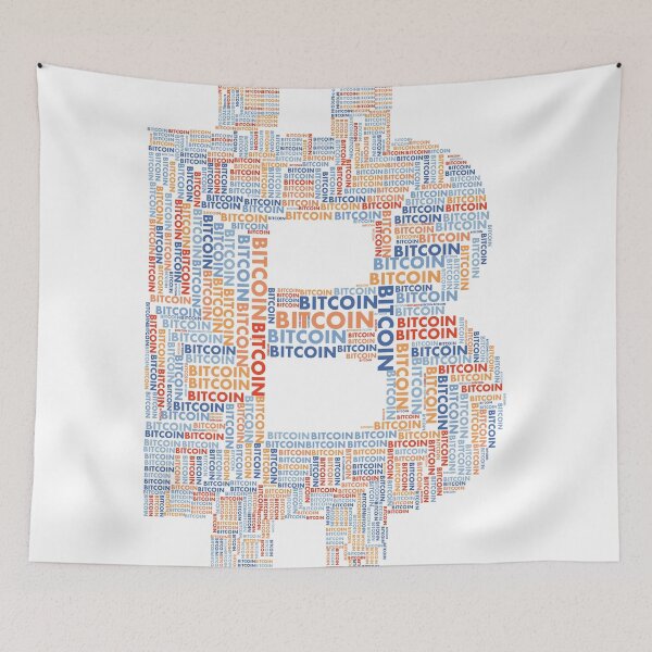 Item preview, Bitcoin B made out of Words designed and sold by Pizzalovers.