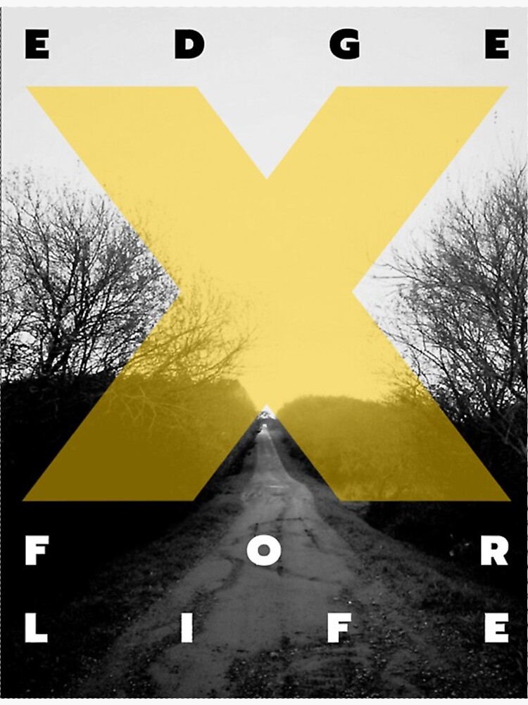 "Straight Edge for Life Active Straight Edge" Sticker by momshow