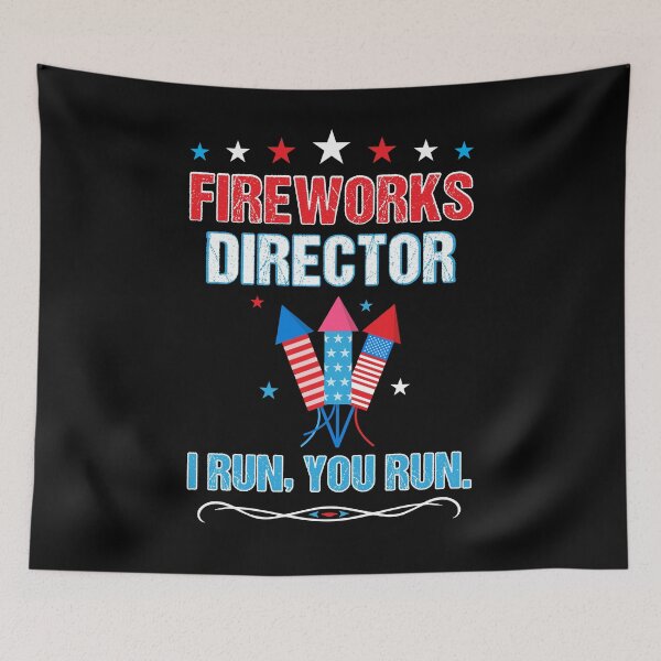 Item preview, Fireworks Director I Run, You Run. designed and sold by gsnepu.