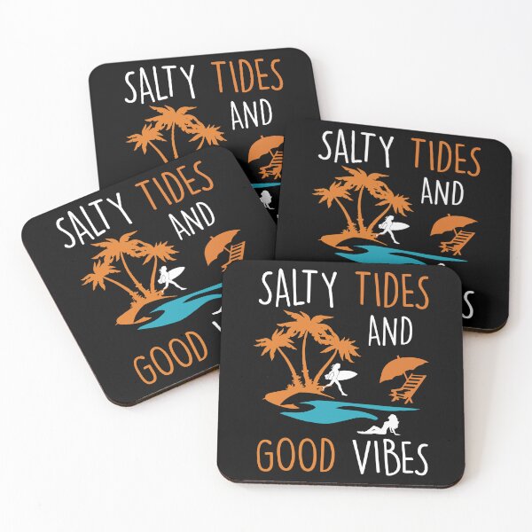 Item preview, Salty Tides And Good Vibes designed and sold by FanityPrints.