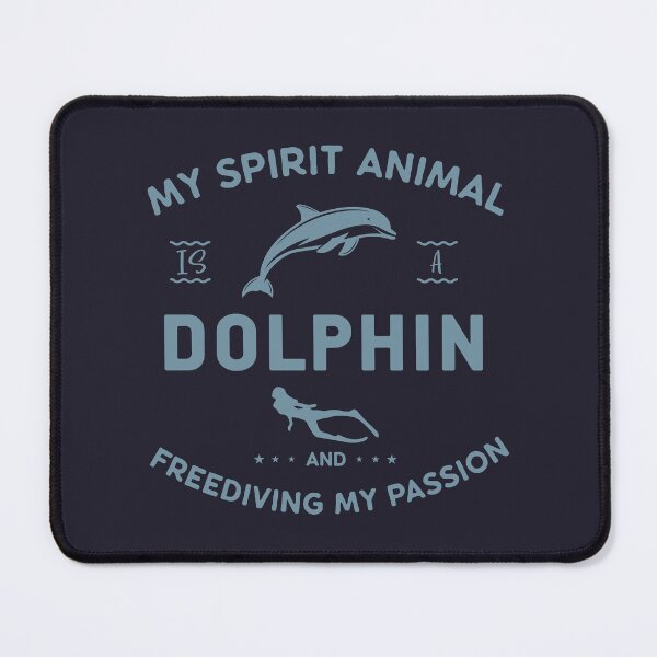 Item preview, My Spirit Animal Is A Dolphin And Freediving My Passion designed and sold by cotros.