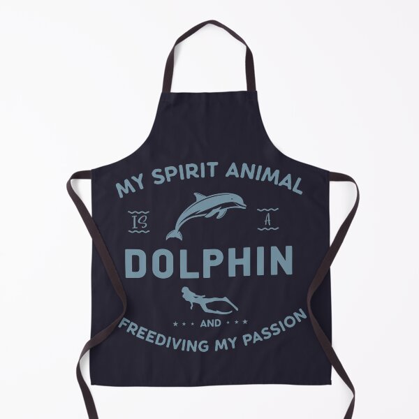 Item preview, My Spirit Animal Is A Dolphin And Freediving My Passion designed and sold by cotros.