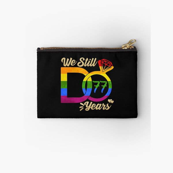 Item preview, WE STILL DO WEDDING ANNIVERSARY LGBTQ PRIDE RAINBOW 77 YEARS designed and sold by sobriowslen.