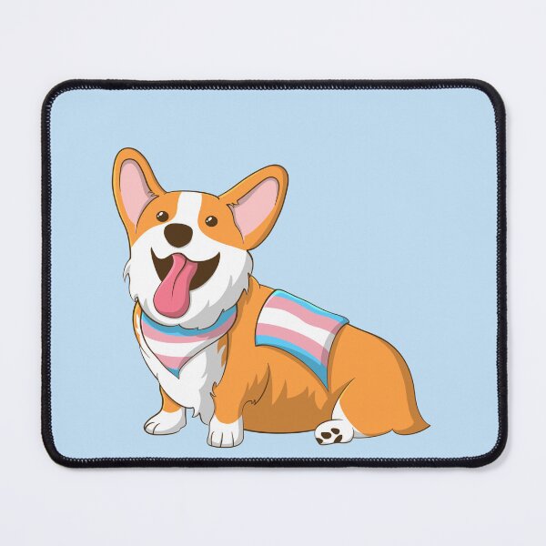 Item preview, Pride Corgi Transgender designed and sold by NLDStudios.