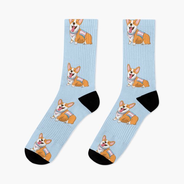 Item preview, Pride Corgi Transgender designed and sold by NLDStudios.