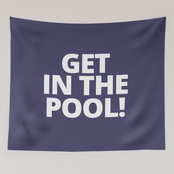 Item preview, Marc Rebillet get tin the pool             designed and sold by HubmanCoop.