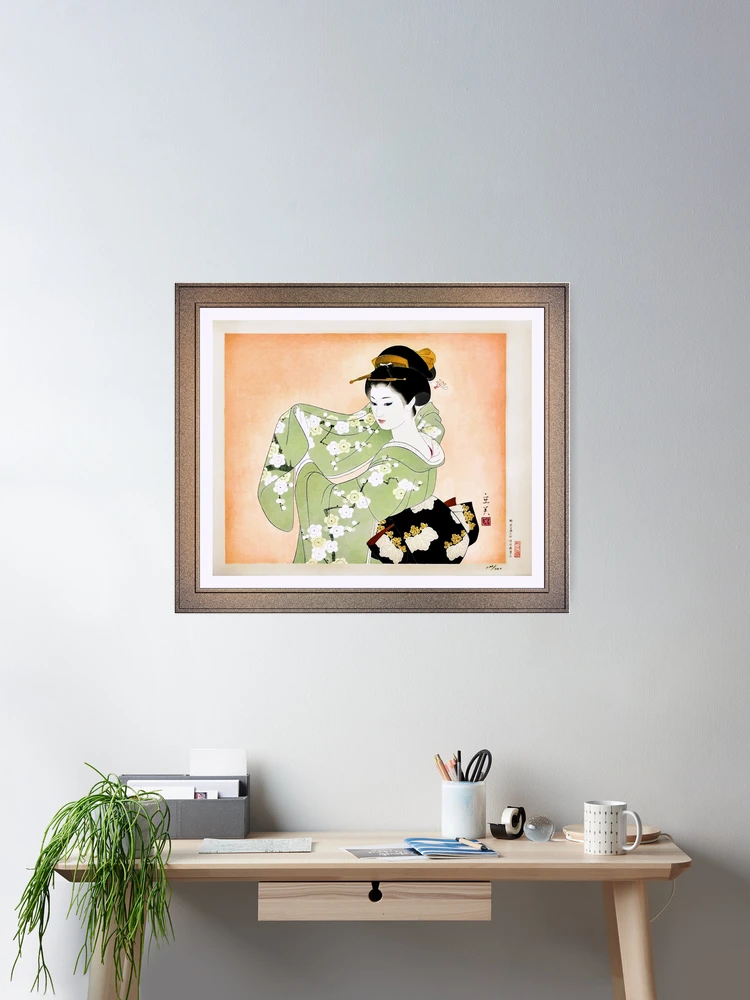 Tamoto by Shimura Tatsumi Remastered Xzendor7 Classical Art Old Masters Reproductions Wall Decor Poster Art Print