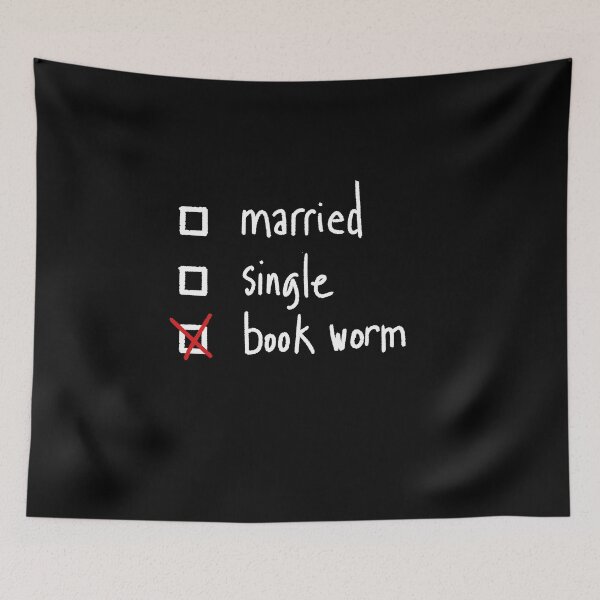 Item preview, Bookworm status designed and sold by kharma zero.