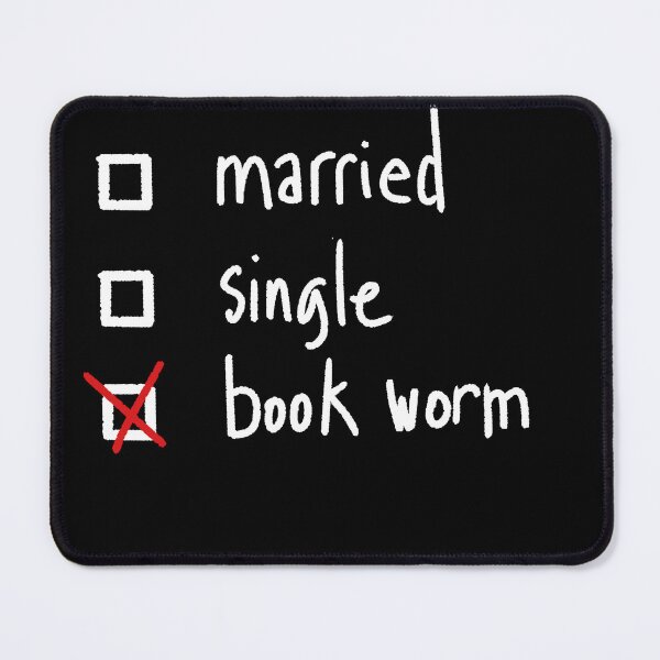Item preview, Bookworm status designed and sold by kharma zero.