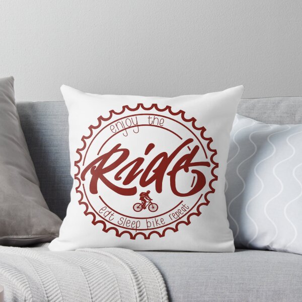 Item preview, Enjoy the ride eat sleep bike repeat - Red designed and sold by Carine Martch.